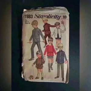 Vintage Simplicity Sewing Pattern